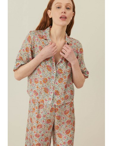 Loulou Silk Pajama Top le concept de la Pate a emporter 