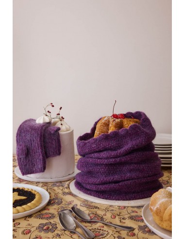 Holiday Gift Set: Purple Mittens + Collar acheter